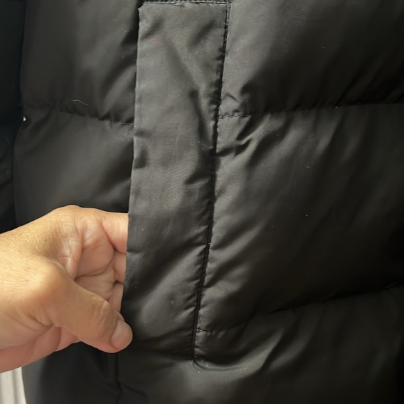 J. Crew Long Wintress Puffer Jacket Waist Tie Medium Petite - Picture 7 of 13